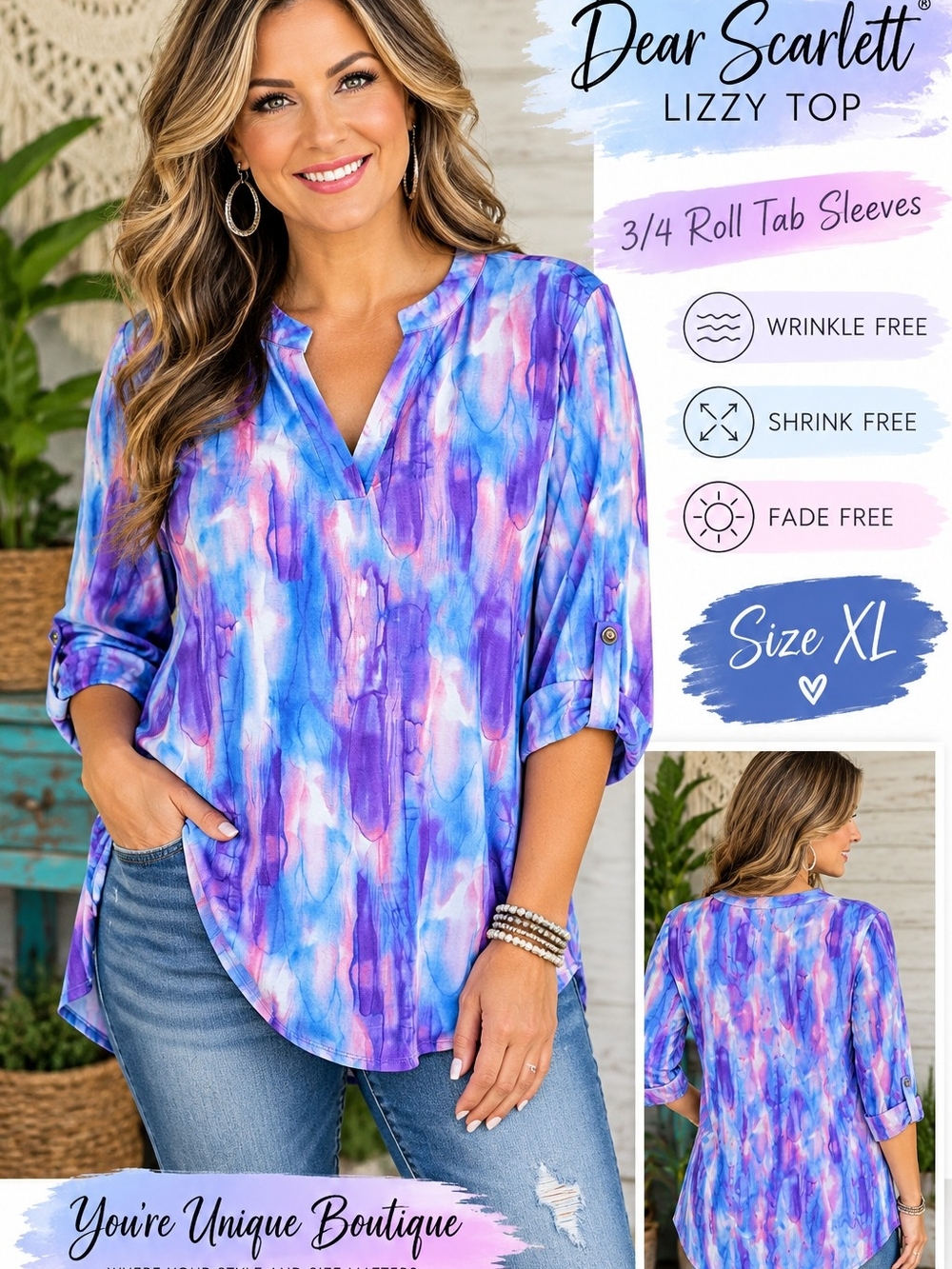 Dear Scarlett Lizzy Top